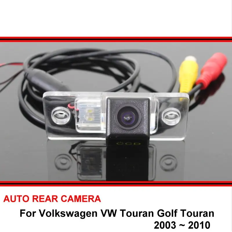 

Для Volkswagen Touran Golf Touran 2003 ~ 2010 HD CCD камера заднего вида с ночным видением для парковки автомобиля камера заднего вида