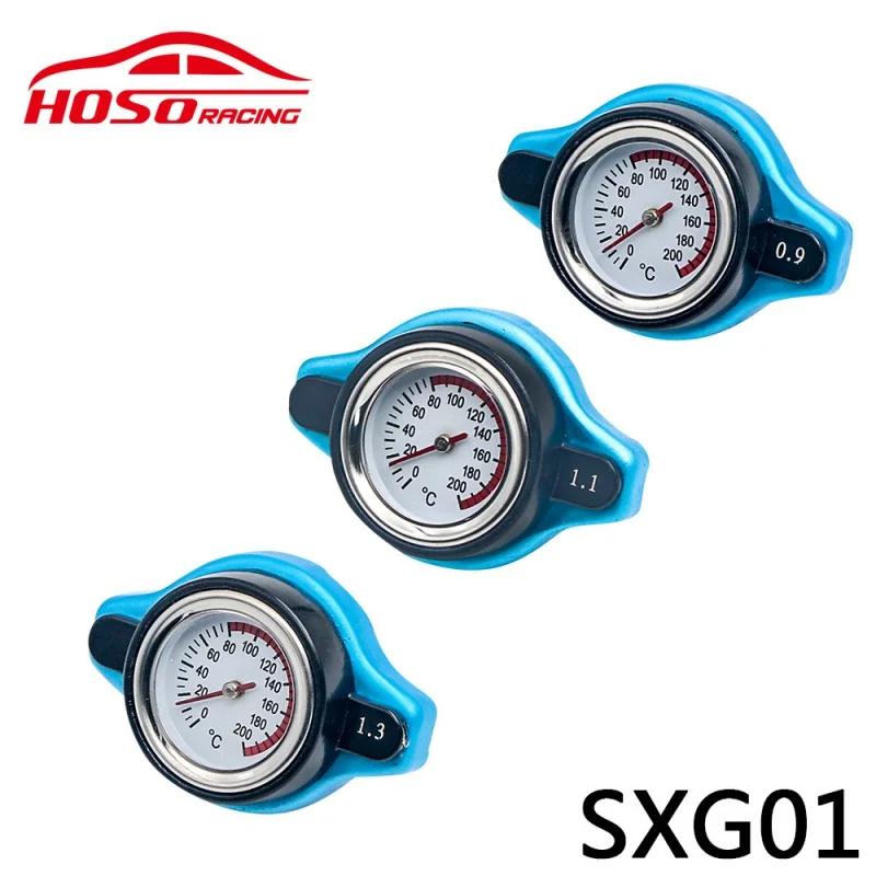 

Water Tank Cover with Meter Measurable Temperature Pressure Cover Car Modification Multi-Specification Universal Water Tank Pres