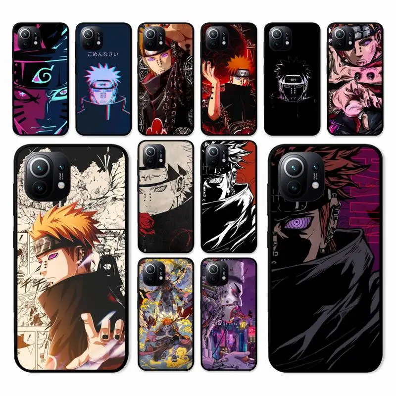 

I-I-tachi P-P-ain Anime Phone Case for Xiaomi Mi 12s Ultra 11 11x 10t 9 8 Se 12 Note 10 Pro Lite Poco X3 F3 M3 Cover