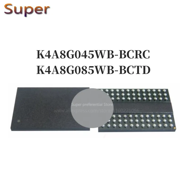 

5PCS K4A8G045WB-BCRC K4A8G085WB-BCTD 78FBGA DDR4 2400Mbps 8Gb