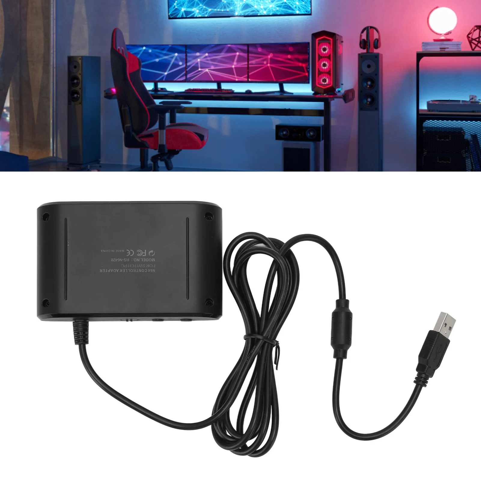 Многофункциональный конвертер игрового контроллера поддерживает HOME TURBO 2 в 1