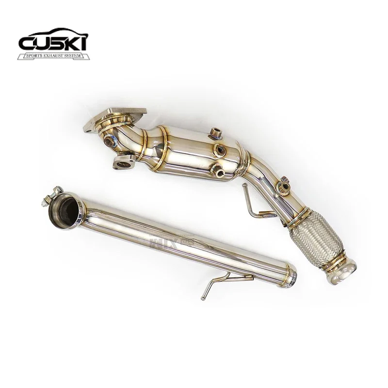 Автомобильные выхлопные детали из нержавеющей стали для Jeep Wrangler Rubicon JL 2.0T 2018-2020