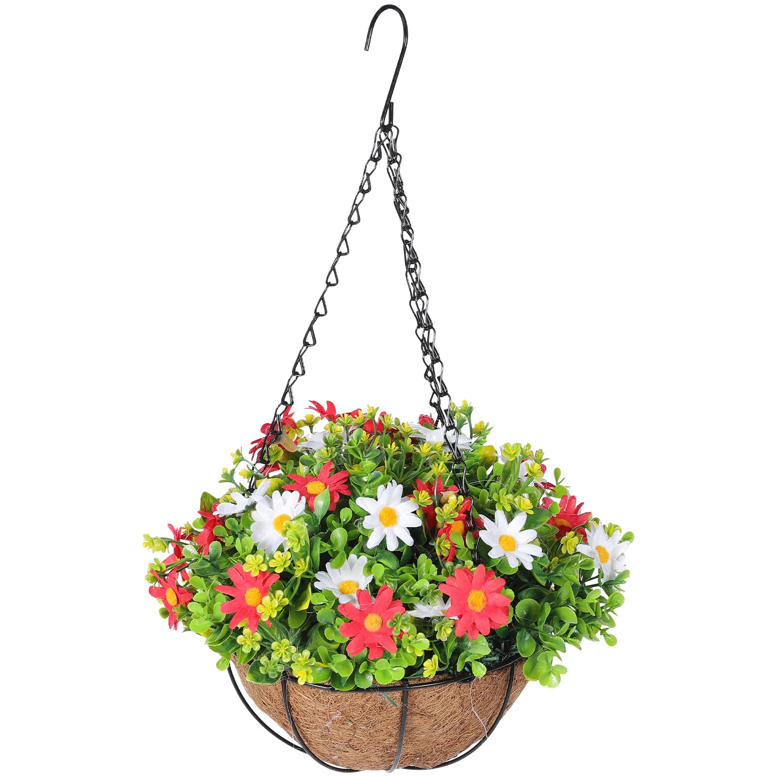 

Hanging Flowers Baskets Fake Artificialbasket Plantoutdoor Pottedwinter Faux Pots Decoration Pot Flowerpot Garden Pendant Indoor
