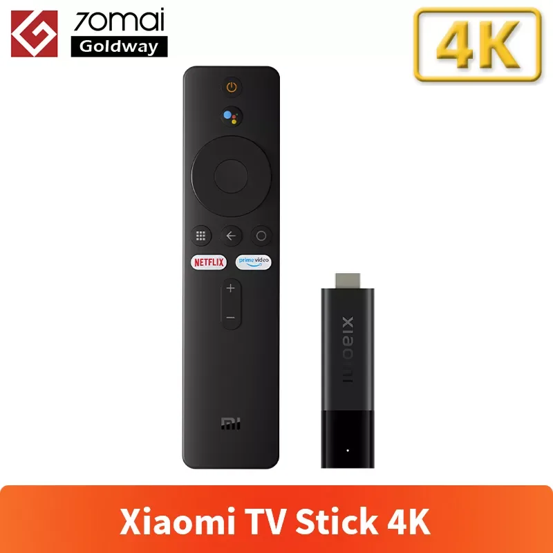 

Global Version Mi Stick 4K Android Quad-core 1080P Dolby DTS Decoding 2GB RAM 8GB ROM Assistant