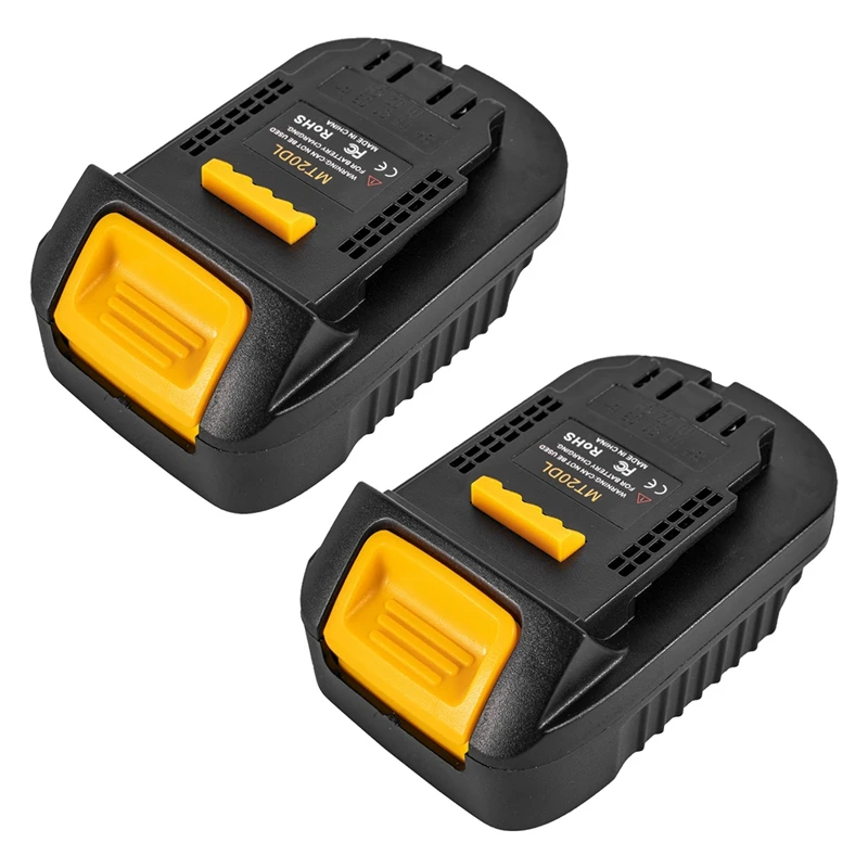 

2 шт., адаптер для литий-ионной батареи Makita 18 в Bl1830 Bl1860 Bl1815