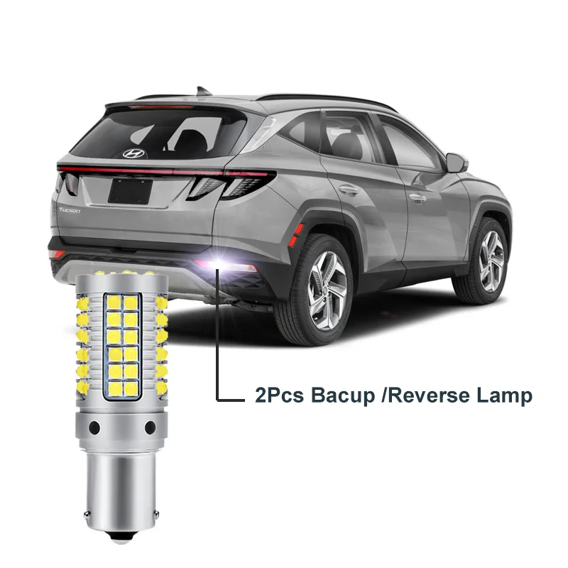 Автомобильные светодиодные лампы Canbus для Hyundai Tucson NX4 2022 2023 (подходят только для оригинальных галогенных автомобилей), Задний сигнал поворота, задний хвост заднего хода