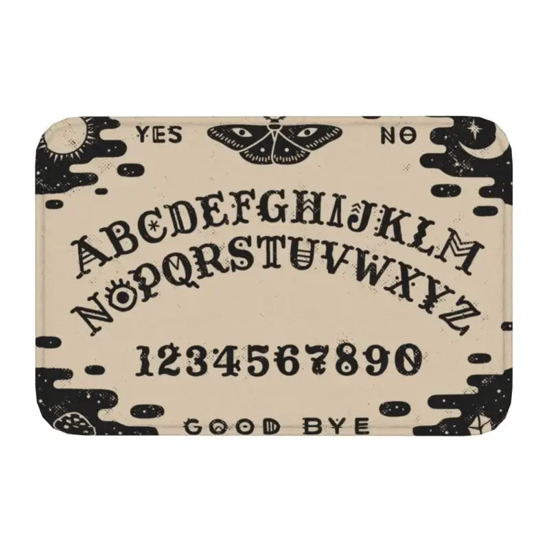 

Spirit Board Witchcraft Floor Door Bath Kitchen Mats Anti-Slip Indoor Halloween Divination Doormat Bedroom Entrance Carpet Rug