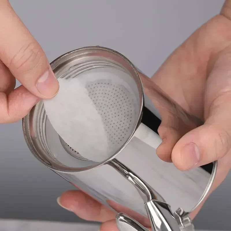 Мока-горшок из нержавеющей стали итальянский стиль кофейник для приготовления