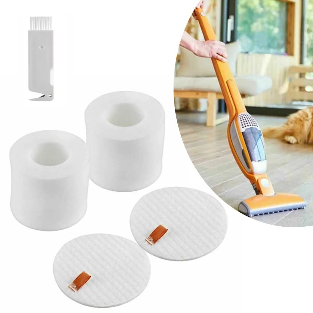 

4Pcs Foam & Felt Filters For Shark Rotator Powered Lift-Away NV650,NV650W,NV750W,NV651,NV652 Vacuum Cleaner Parts Filters Set