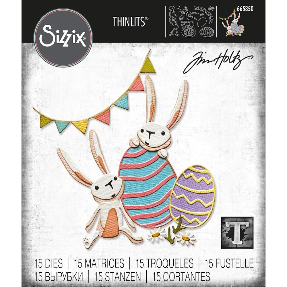 

2022 Easter Bunny Metal Cutting Dies For Diy Dies Simplified Version Paper Card Making Decorative Photo Album Craft Die Cuts