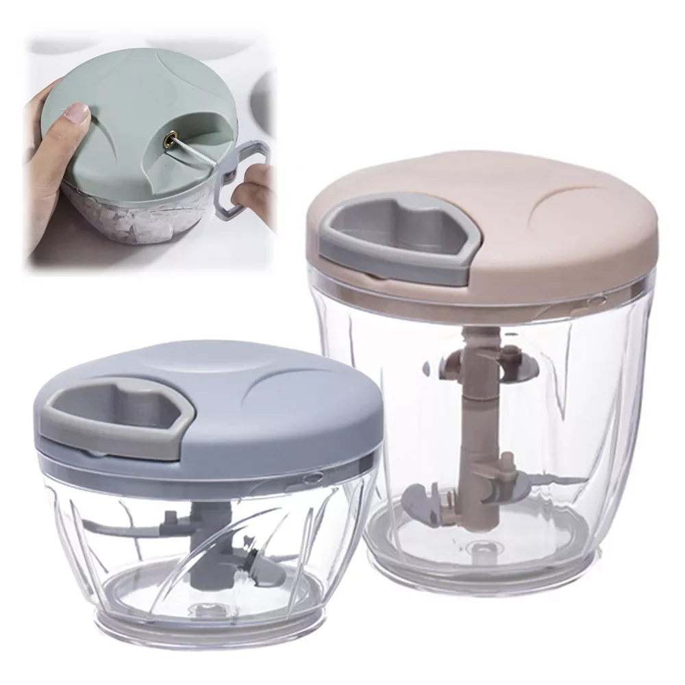 

2022New Garlic Chopper Manual Rotate Vegetable Cutter Chopper Slicer Fruit Garlic Crusher Kitchen Gadget Blenders Meat Grinder