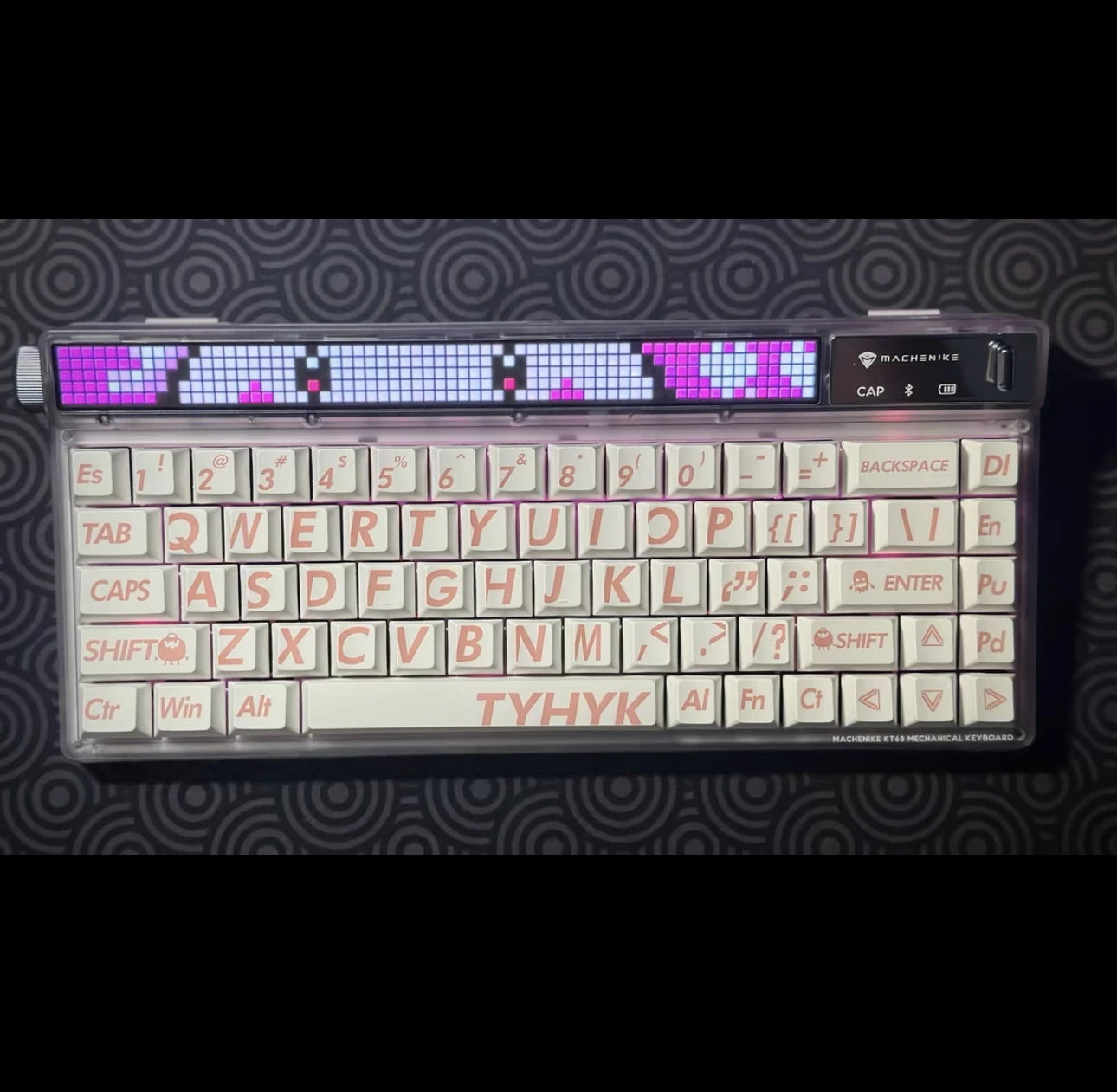 Женские розовые колпачки для клавиш Cherry PBT, колпачки для клавиш с краской-подделкой, вишневый профиль для механической игровой клавиатуры