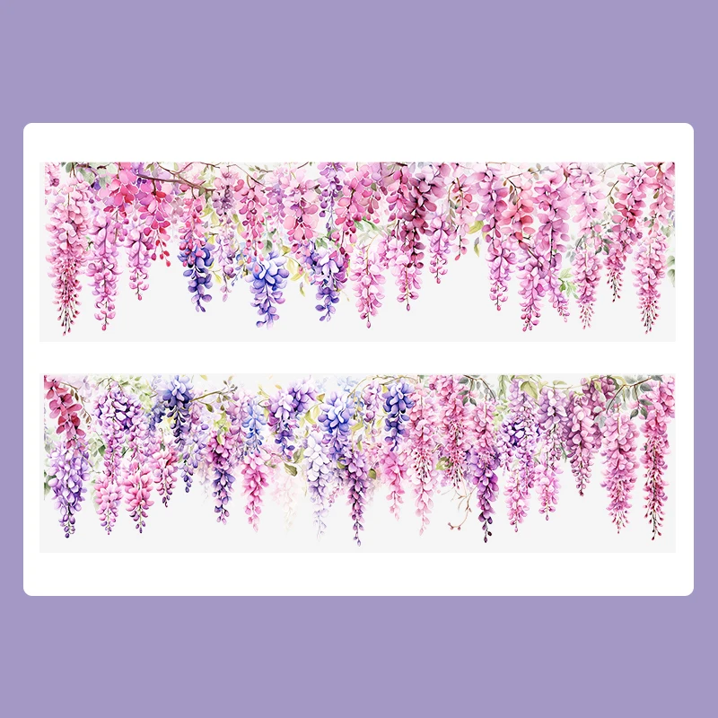 

Декоративный скотч Mr. Paper цветочный 2 метра