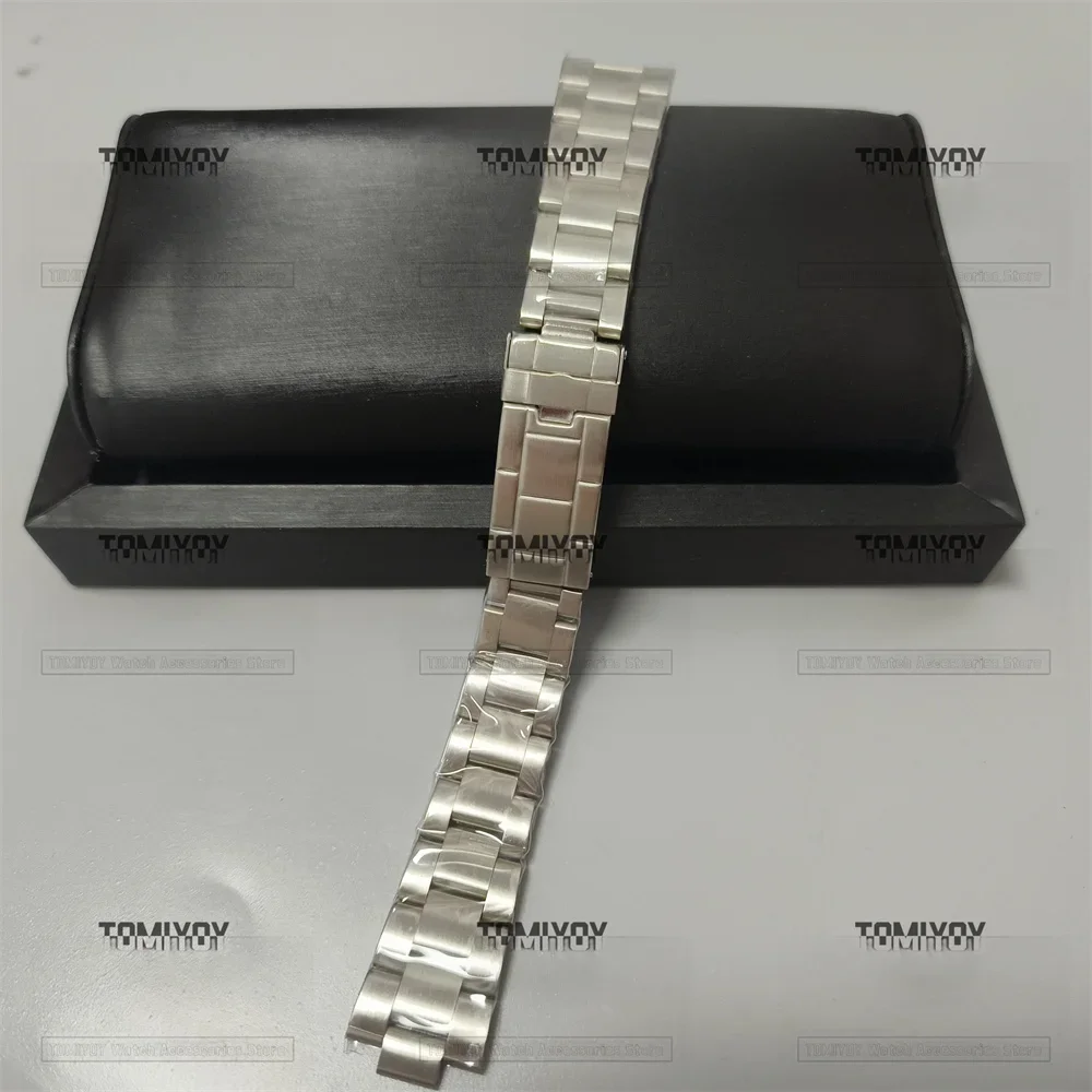 Ремешок из нержавеющей стали 316L с винтажной сетчатой пряжкой и изогнутым концом