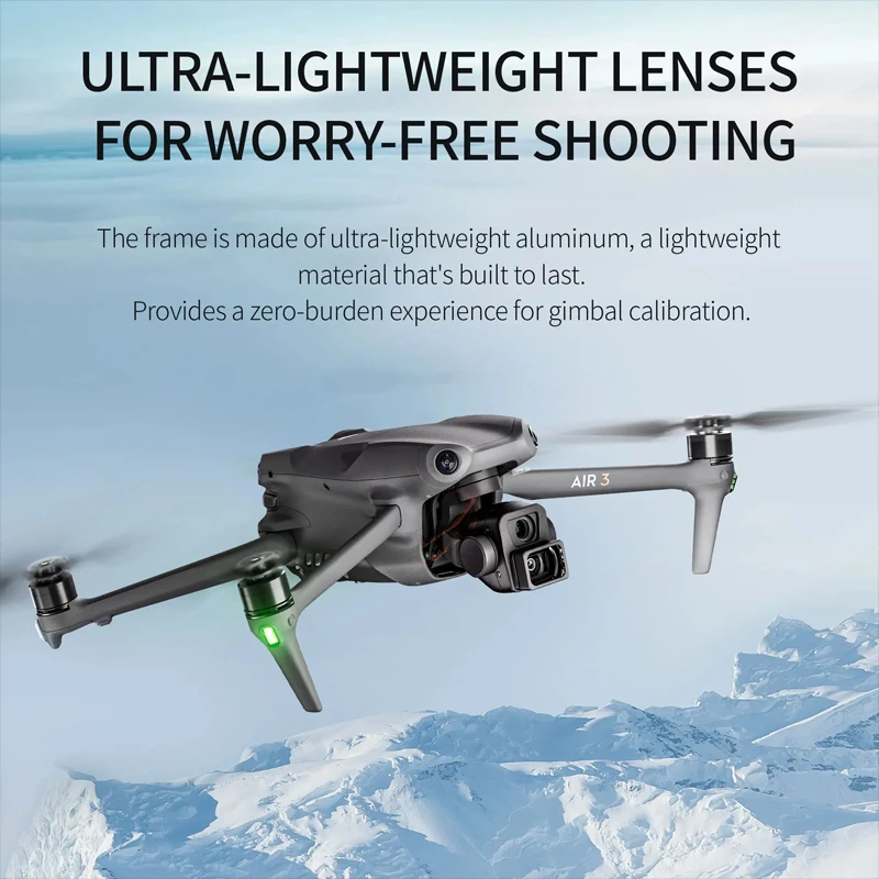 Для DJI AIR 3 Drone Gimbal Camera Lens широкоугольный объектив фильтр внешнее расширение