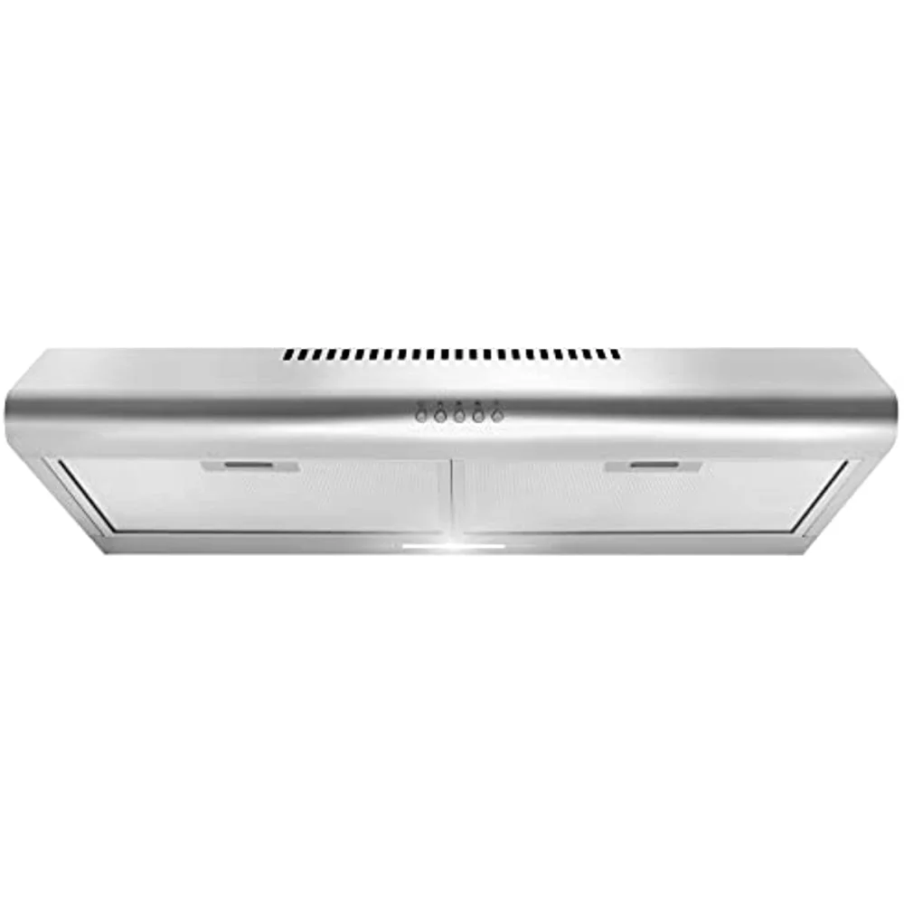 

COS-5MU30 30 in. Under Cabinet Range Hood Ductless Convertible Duct, Slim Kitchen Stove Vent with, 3 Speed Exhaust Fan