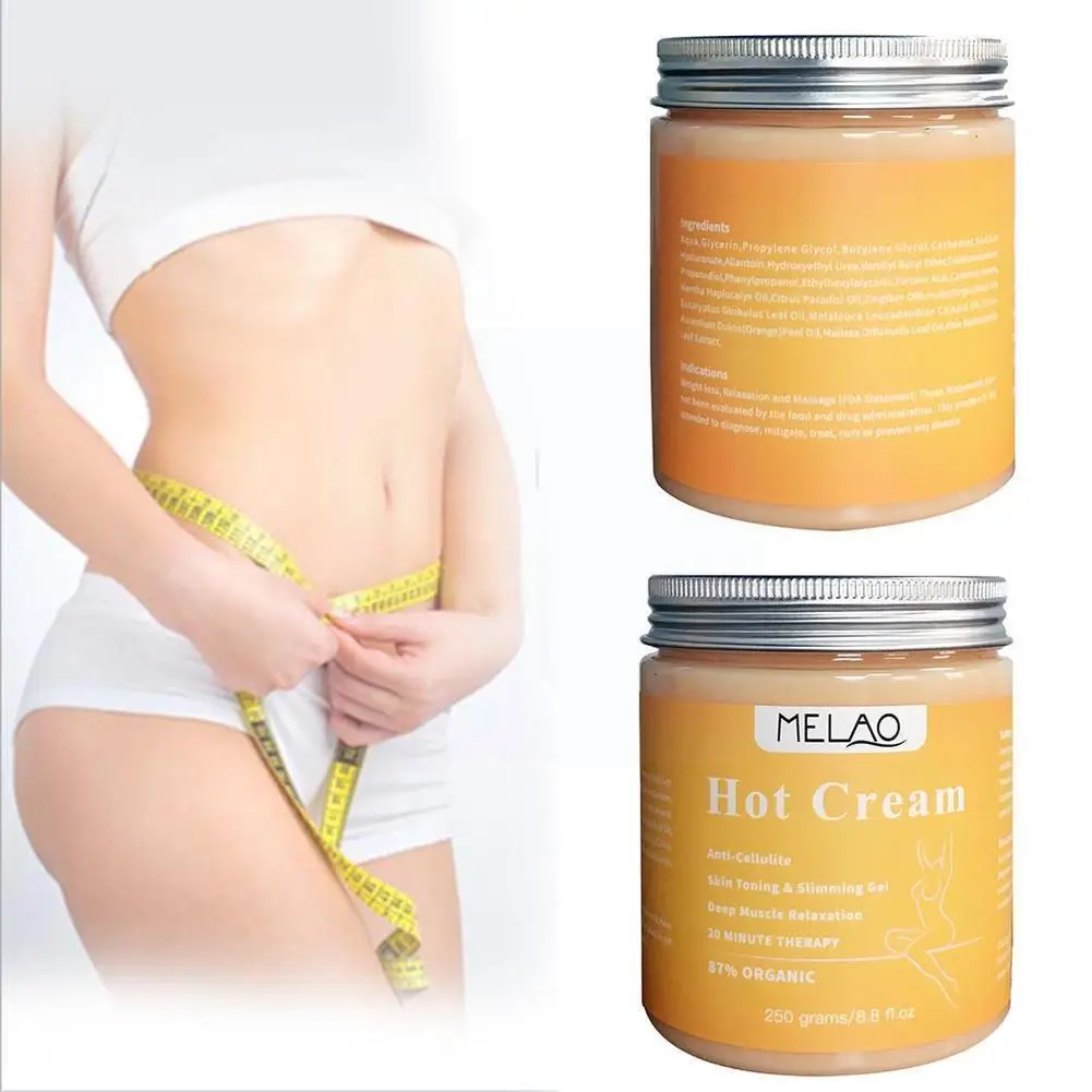 

250g Anti Cellulite Hot Cream Fat Gel Slimming Massager Hxt9939 Weight Massage Cream Body Anti-cellulite Loss Y8k9