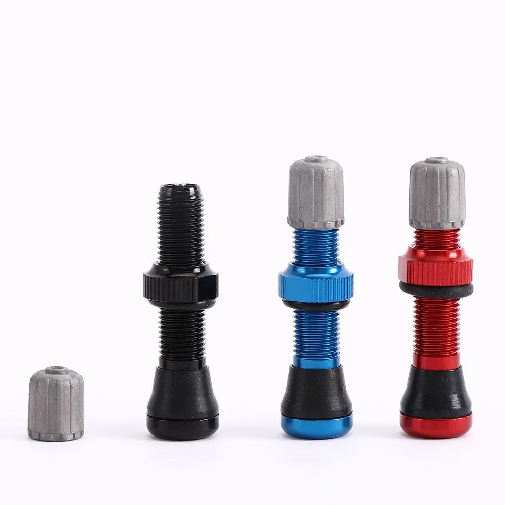 Bicycle MTB Sealant Aluminium Alloy 40mm Accessories Tubeless Tire Valves Vacuum Nozzle Bike Schrader Valve