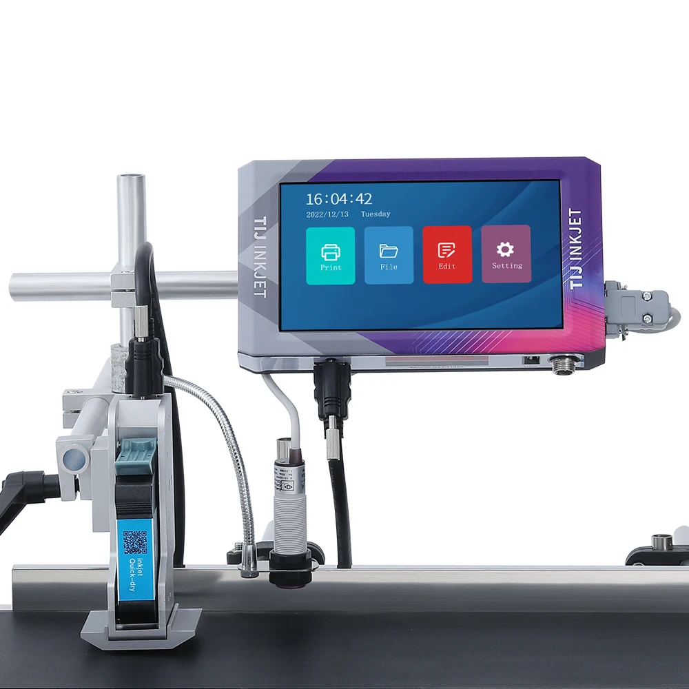 

Kelier date inkjet printer inkjet date printing automatic dry ink batch coding machine lot number printer