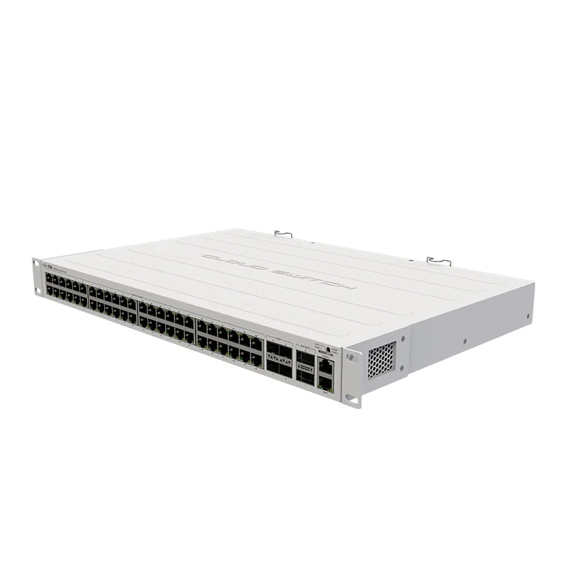 Бесплатная доставка Mikrotik CRS354-48G-4S + 2Q RM 48-портовый трехслойный 10G управляемый