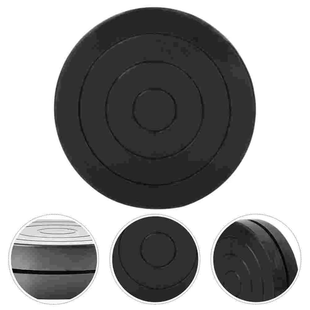 

2pcs Clay Sculpture Turntable Manual Pottery Carving Rotating Plate Turntable