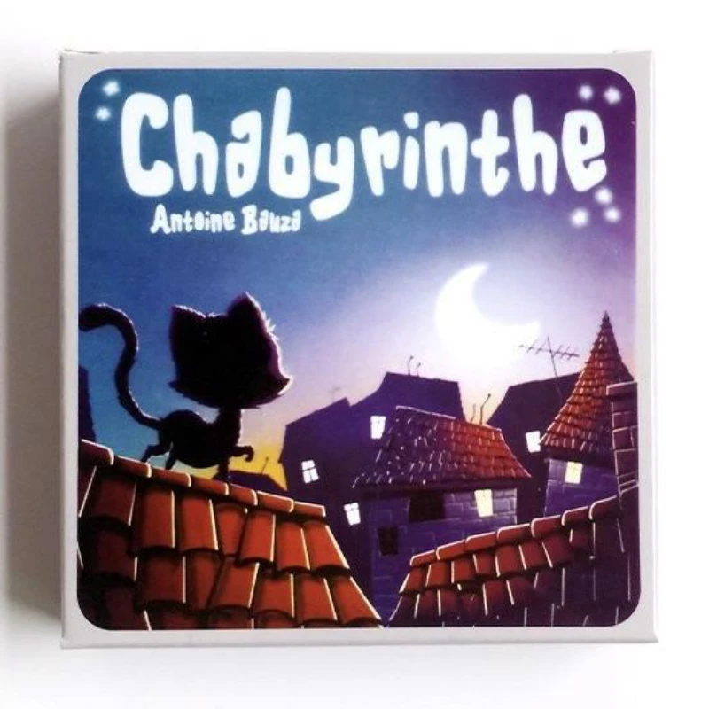 

3-10 People Chabyrinthe Game Poker Board Game Party Game Card Kitten Cat Cards Party Gift English Version Home for Kids Toys