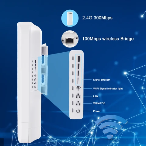 KuWFi беспроводной ретранслятор Wi-Fi 300 Мбит/с