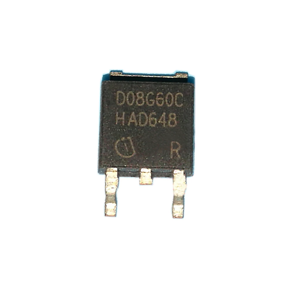 

10 шт. IDD08SG60C D08G60C TO-252 8A 600V SiC карбид кремния диод Шоттки