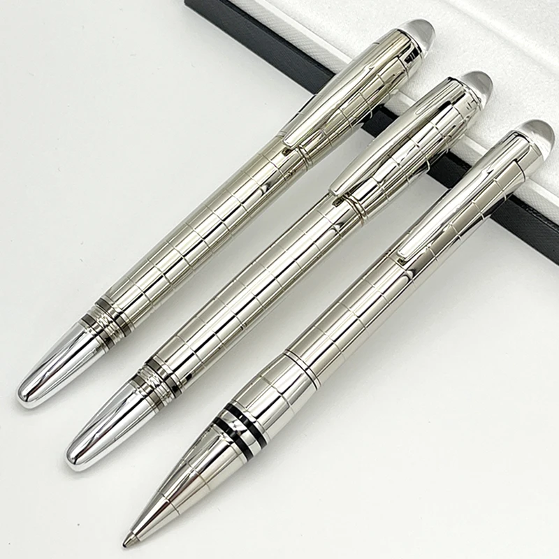 

Black Sliver Check MB Rollerball Ballpoint Fountain Pens with Serial Number