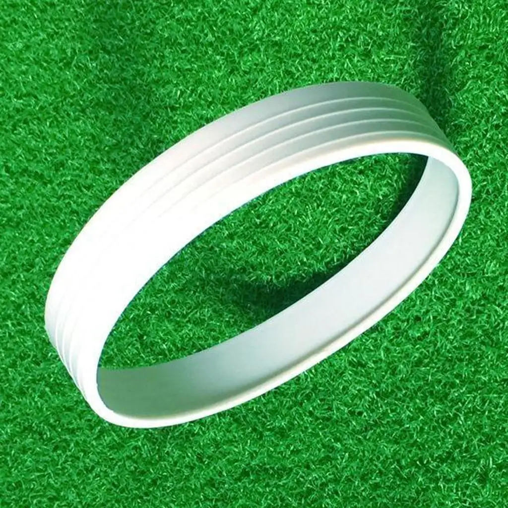 

Plastic Golf Putting Green Hole Cup Ring Training Aid Equipment 108mm Dia