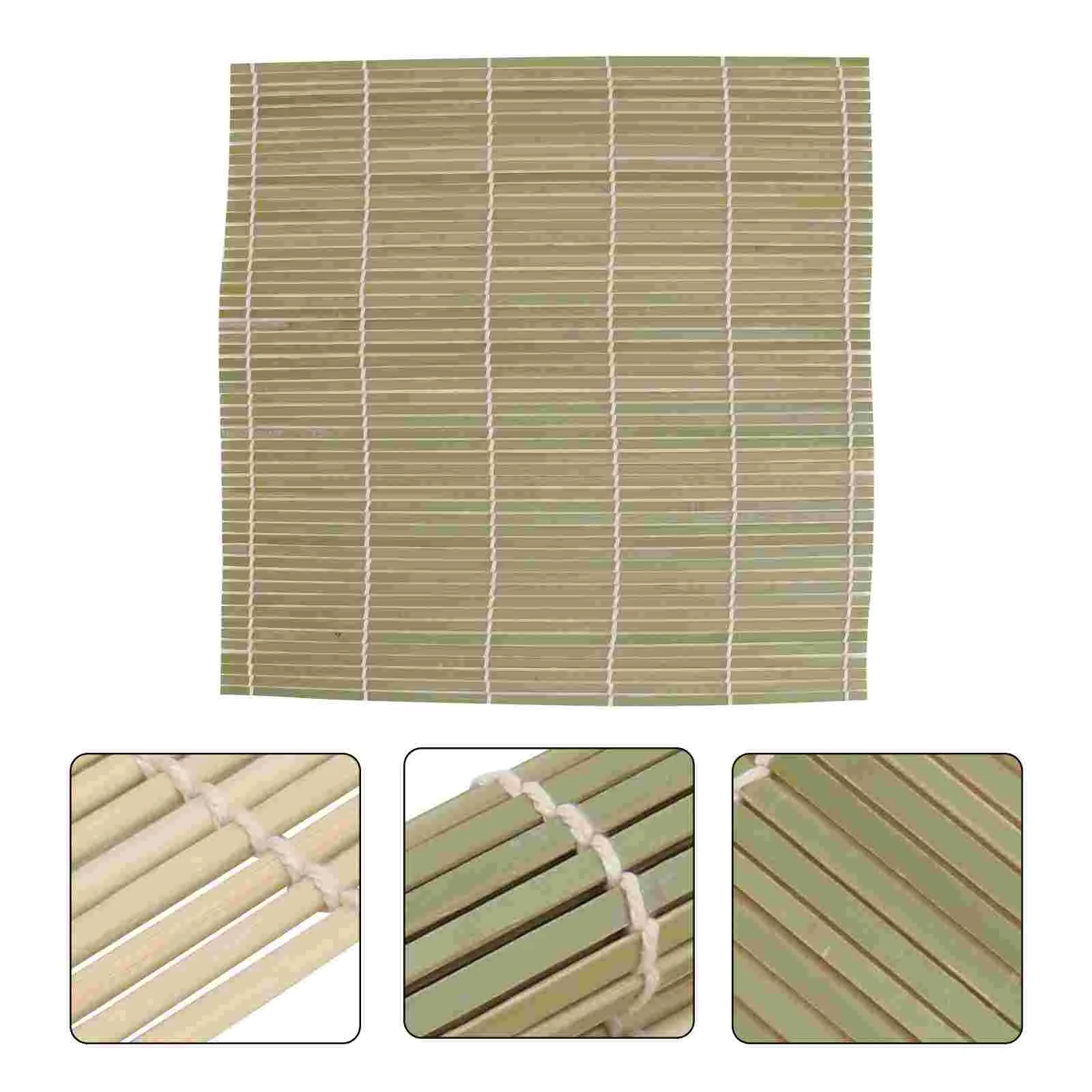 

Sushi Mat Roller Making Diy Maker Wood Rice Platerolling Utensil Cooking Roll Mold Tray Set Tools Stick Non Woodenkit Homemade