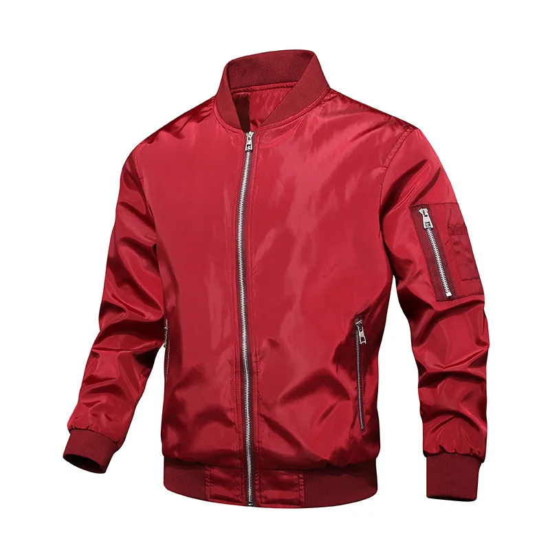 Men's New Zipper Casual Jacket Spring Autumn Warm Sportswear