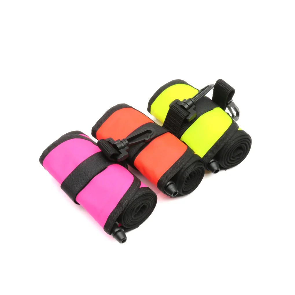 

Scuba Diving Surface Markers Buoy Signal Tube Underwater Snorkeling Elaborate Wear-resistant Sausage Gear Fluorescent Red