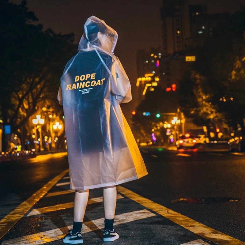 

Motorcycle Waterproof Women's Raincoat Motorcycle Ponchos Overalls Jacket Down Coat Woman Transparent Cape Impermeable Rain Gear