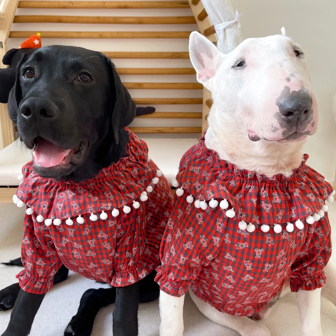 

MPK New Series Dog Plaid Doll Clothes Cute Clothes Princess Style