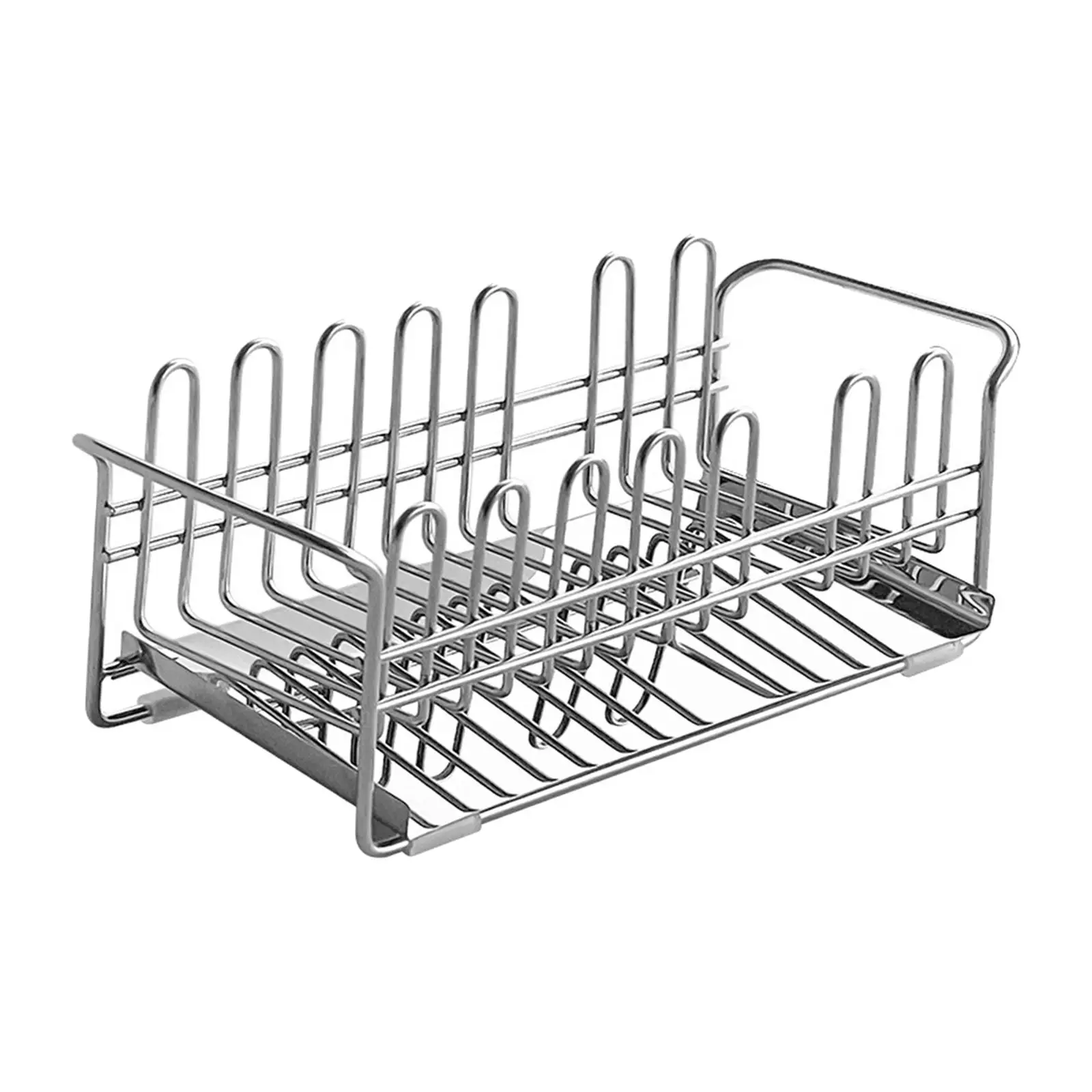 

Sink Caddy Drain Holder Utensil Storage Holder Kitchen Sink Organizer Dish Drying Rack Rust Resistance Free Standing Countertop