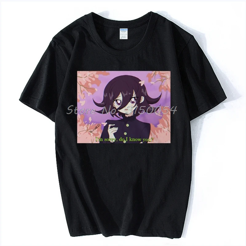 

90s Ouma Kokichi T Shirt Danganronpa Ouma Kokichi Kokichi Ouma 90s Anime Danganronpa V3 T-shirt Men Cotton Tshirt Tees Harajuku