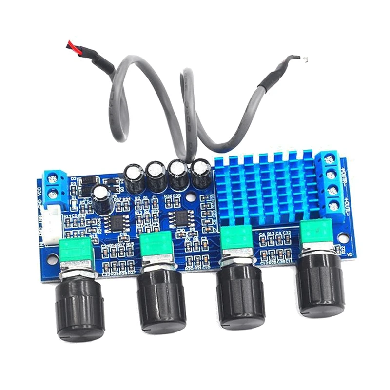 

Two Channel Digital Power Amplifier Board TPA3116D2 Audio Amplifier Module 80Wx2