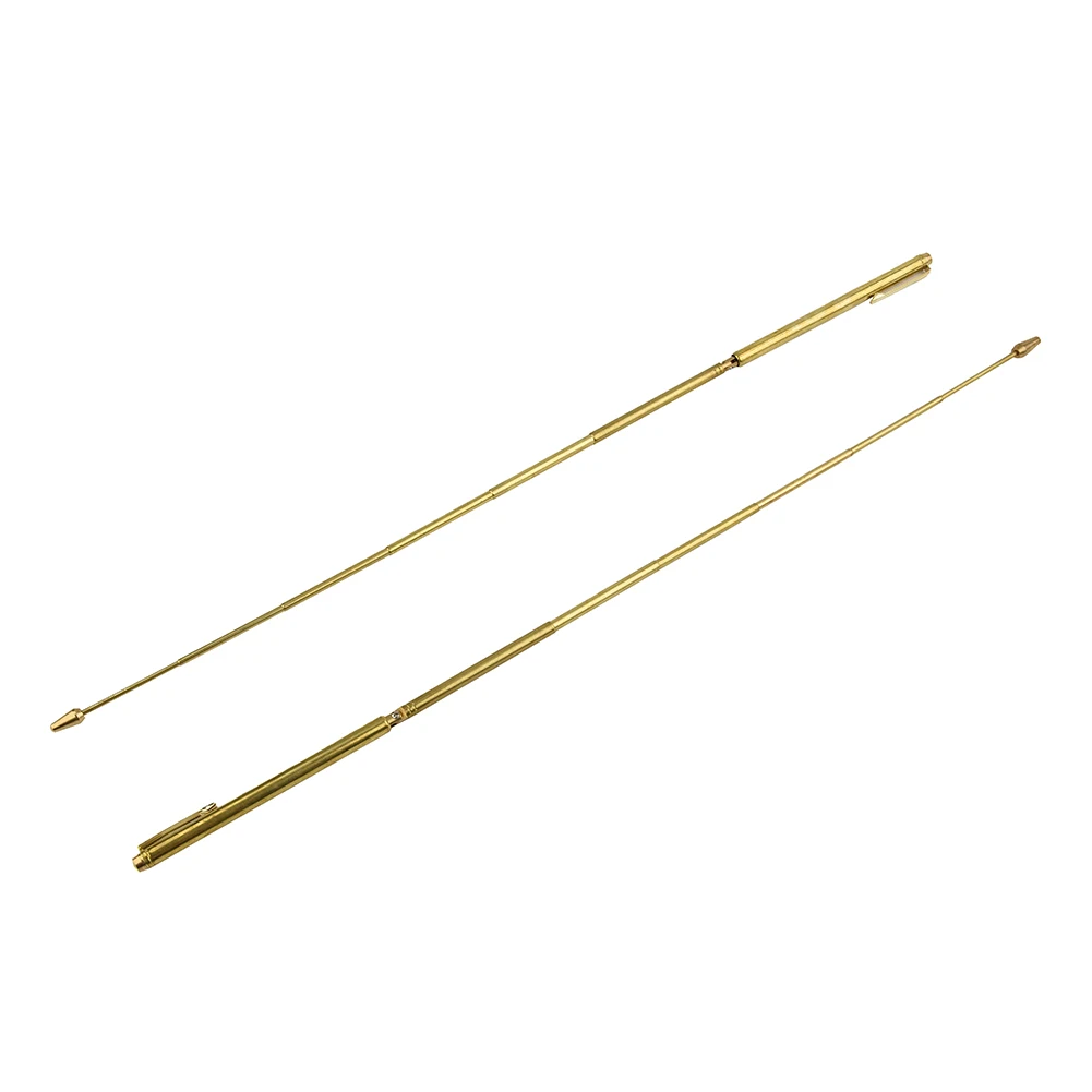 

1pair Detachable Tool Brass Water Witching Dowsing Rod Handheld Professional Energy Adjustable Detector Flexible Portable