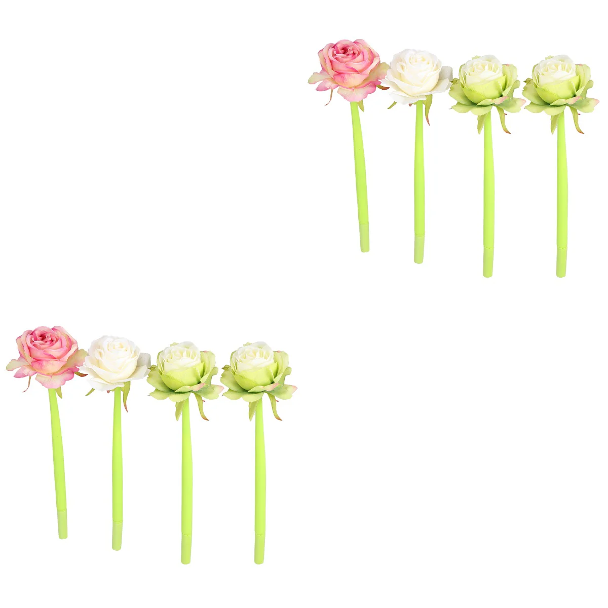 

2x Kid Birthday Gift Unique Ballpoint Pen School Party Supplies Classroom Rewards Kid Goodie Filler Flowers Rollerball Pen