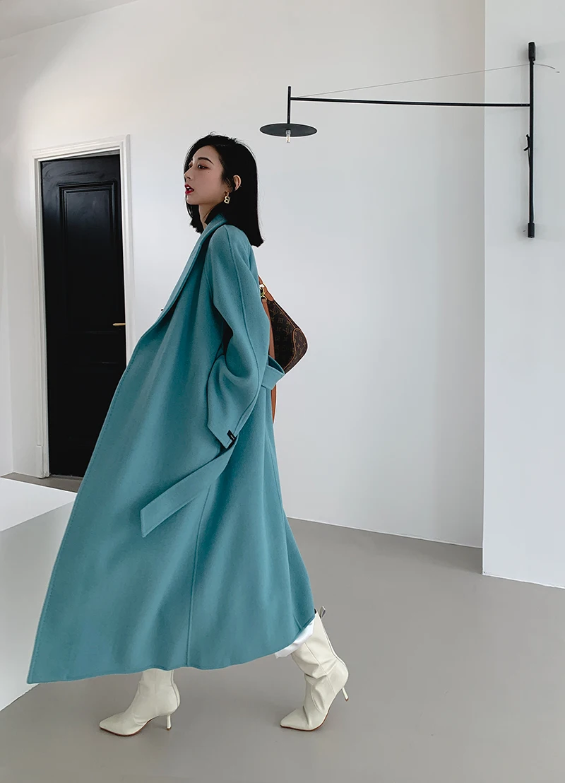 Новый сезон шерсти для продвижения высокий халат с лангуидом ленивый