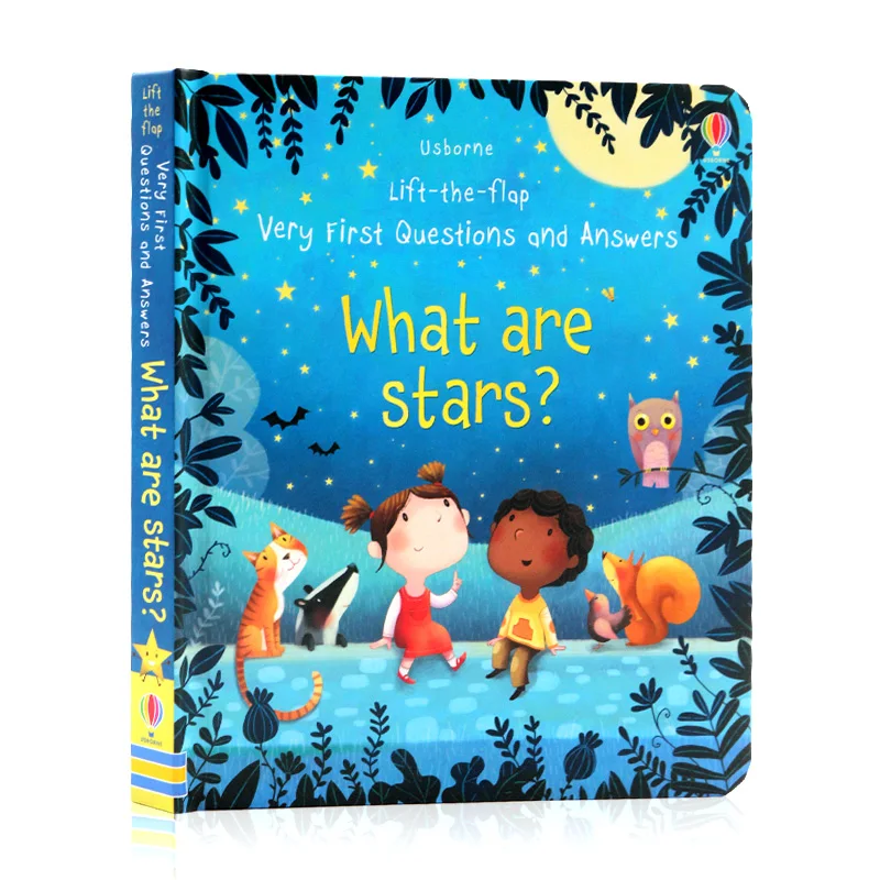 Книги на английском языке с откидной крышкой от Usborne очень первые вопросы и