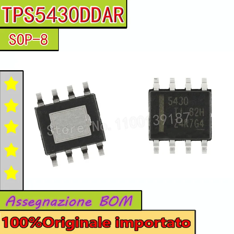 

10 шт./лот TPS5430DDAR TPS5430DDA TPS5430 SOP8 бак чип регулятора