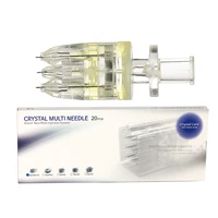 korea crystal multi needle mesotherapy injector meso therapy 5 pins needle for beauty facial skin care
