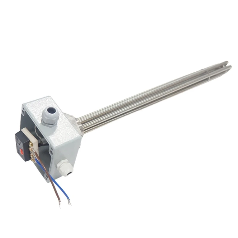 

Stainless steel titanium industrial water heater immersion with thermostat