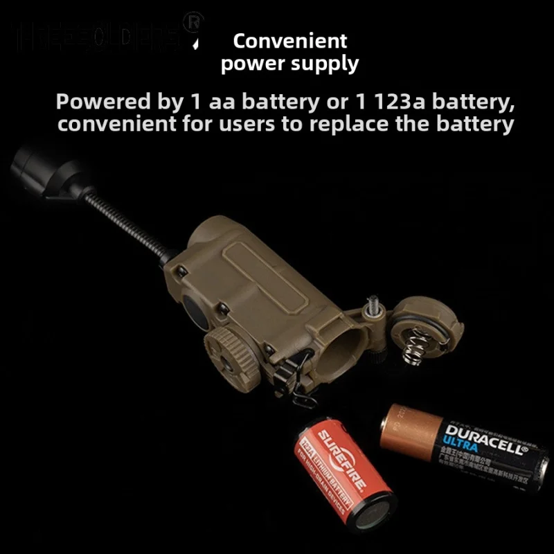 Фото Многофункциональный тактический фонарь Real PersonCSTactical Rattlesnake для шлема, для активного отдыха, кемпинга и спасательных работ №4