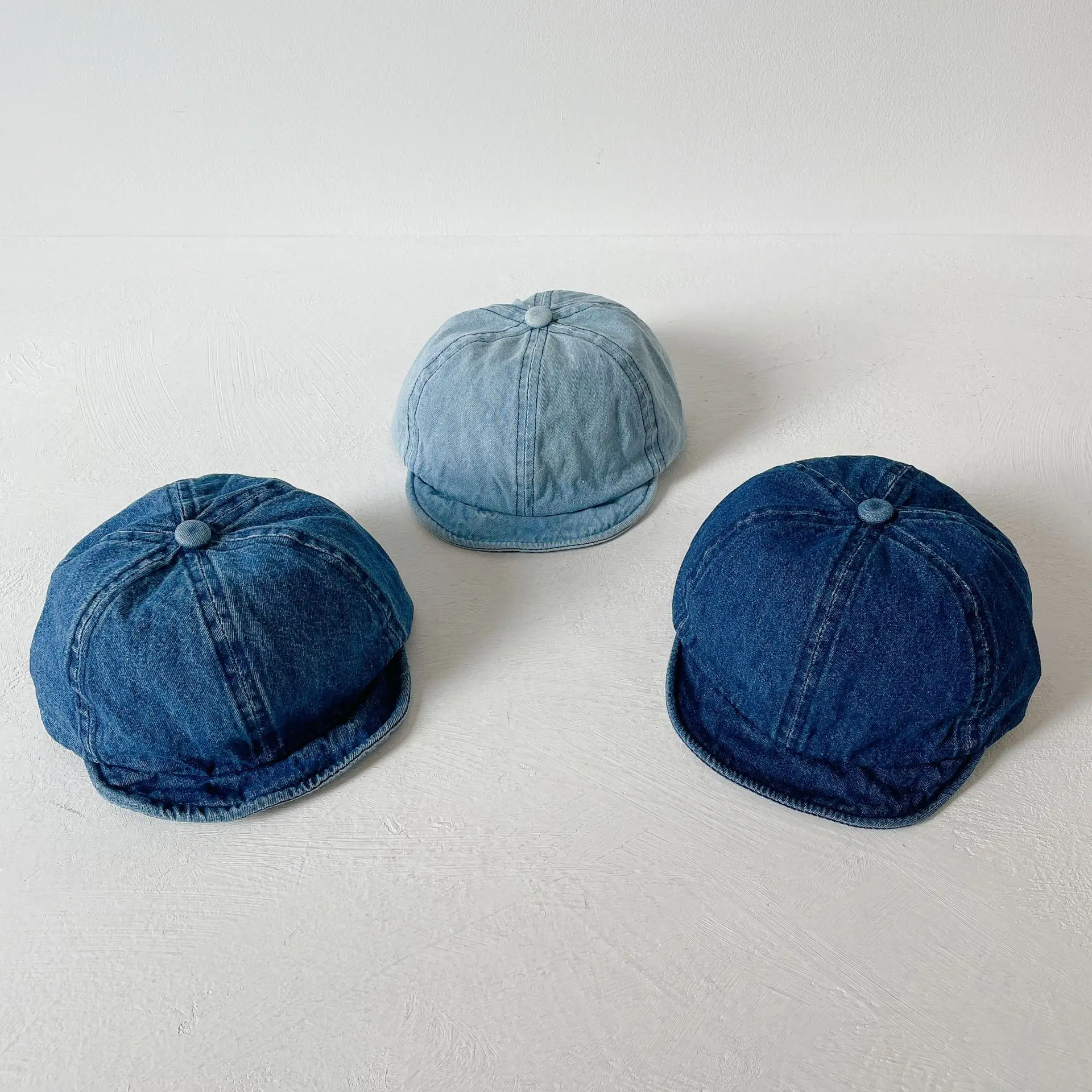 

Кепки детские ковбойские с защитой от солнца, модные тонкие уличные бейсболки в Корейском стиле, аксессуары для мальчиков и девочек, весна-лето