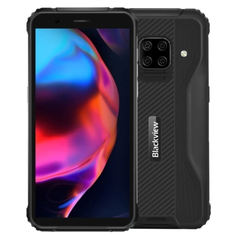 Global Version Blackview BV5100 IP68 Smartphone 5.7'' 4GB RAM 128GB ROM MTK6762 Octa Core Android 10.0 16MP NFC Mobile Phone