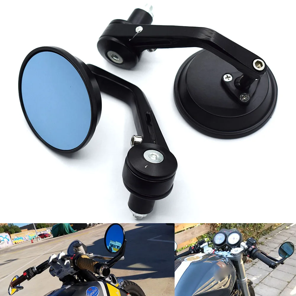 

Universal Motorcycle rear view mirror 7/8 22mm Handle bar mirror For Suzuki GSX-R125 GSX-R600 GSX-R750 GSX-R1000 GSX250R GSX650F
