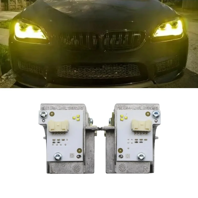 Светодиодные модули Yellow Angel Eye DRL для 2017 2018 BMW F06 F12 F13 LCI M6 640i 650i фары дневных ходовых